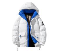 Generisch Inverno cotone sulla giacca coppia stesso grafico Ne Trend cento vestiti pane, bianco, M