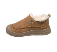 Generisch Inverno Plus Velluto Limite Commercio Estero Grandi Dimensioni Rotondo Bottom Stivali Donna Uomo Caldo Feltro Pantofole Antiscivolo Pantofole Unisex Slippers Cotone Piedi Dormire, cachi, 37