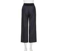 Generisch Jeans da donna a gamba larga, grandi dimensioni, pantaloni da yoga, elasticizzati, a vita bassa, pantaloni sportivi, pantaloni da fitness, eleganti jeans simitat, pantaloni per il tempo