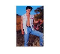 Generisch Johnny Depp - Poster sexy, con fantastiche opere d'arte su tela, decorazione da parete, 50 x 75 cm