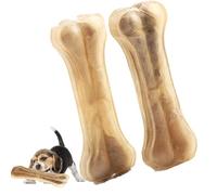 Generisch Jouet en Os pour Petit Chien - Jouet de Dentition Saveur Bœuf | Os à Mâcher Comestible, Accessoire Sûr et Résistant aux Morsures - pour Chien de Taille Moyenne, Stress, Entrainement