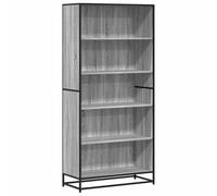 Generisch Kangmusi Sonoma 3300858 - Libreria 80,5 x 35 x 170,5 cm, colore: Grigio