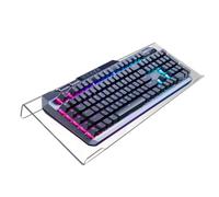 Generisch Keyboard Stand Riser - 17 pollici Keyboard Stand for Desktop | Acrylic Desk Riser - Clear Anti Slip Ergonomic Keyboards Lifter for Gaming Typing Programming and Office Desk Organization Use