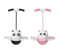 Generisch Kids, manico per saltare per bambini, palla per saltare con manico, divertente Balance Ball Trainer | Outdoor Cartoon tema, giocattolo per saltare per ragazze, adulti, attrezzatura da gioco