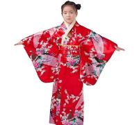 Generisch Kimono, vestaglia culturale con stampa floreale | Set cosplay e kimono adatto per bambini dai 2 ai 10 anni per compleanno, teatro, palcoscenico e feste