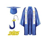 Generisch Kindergärtner - Laureato, abito prescolare e berretto, 2025 Kids Graduation Stole Set | Vestito da cappello da cerimonia multicolore per chiese e cori, Blu, 27 Meter