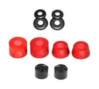 Generisch Kit di bussole per skateboard, hardware per camion con coppe girevoli, componenti ammortizzanti per competizioni di esercizi Cruiser, pattinatori principianti, stabilità di rotazione