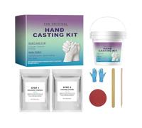 Generisch Kit di stampaggio per mani fai da te - Professional Grade Casting Stone, 3D Craft Set Rapido Formula, Wedding Gift Idea, Home Decor Art | for Boyfriend Girlfriend