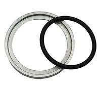 Generisch Knott 206596.001 - Anello di arresto + anello di supporto per barra di trazione, Ø 45 mm, KF13 KR13/7 KF17 KF20 KR20