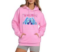 Generisch Kpop D-Demon H-Hunters Felpa con cappuccio da donna vintage Y2K con cappuccio a collo alto, casual, comoda felpa Langram per gli appassionati di K-pop Autumn Inverno Streetwear, #28, S
