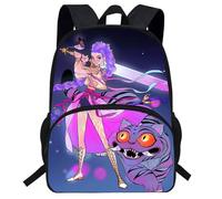Generisch KPop Demon Hunters - Zaino scuola leggero per bambini con design anime, perfetto per la scuola, Stlye-38, 16Inch