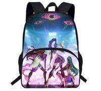 Generisch KPop Demon Hunters - Zaino scuola leggero per bambini con design anime, perfetto per la scuola, Stlye-2, 16Inch