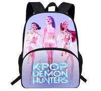 Generisch KPop Demon Hunters - Zaino scuola leggero per bambini con design anime, perfetto per la scuola, Stlye-5, 16Inch