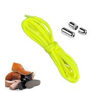 Generisch Lacci senza lacci per adulti, Lazy Locking Laces per scarpe da ginnastica, accessori per scarpe, con sistema di chiusura per scarpe da fitness, uso quotidiano, sportive e per bambini, Giallo