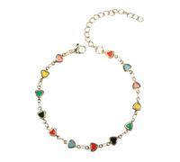 Generisch Larghezza Perle Per Gioielli In Naturale Multi Layer Catena Beaded Pearl Bracciale Women's Suit Quarzo Anelli, A, Acciaio inossidabile