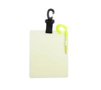Generisch Lavagna subacquea con illuminazione, con penna e clip luminosi, per grotte, lago, snorkeling, immersioni subacquee, allenamento e principianti