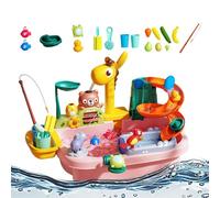 Generisch Lavello per bambini, gioco di pesca, lavello per bambini con acqua corrente, per parco educativo in cortile a partire 3 anni e all'aperto in piscina e in estate
