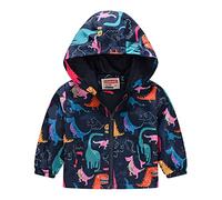 Generisch Le mie Giacche Casual Stampa Con Cappuccio Capispalla Cerniera Cappotti Manica Lunga Antivento Cappotti Felpa Donna, Colore: rosa., 4-5 Jahre