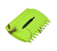 Generisch Leaf Scoops Hand Rakes, PP 13,39 pollici - Leaf Picker Upper Grabber Weatherproof Garden Tool for Lawn Debris Removal Collecting and Clean-up | Garden Rake for Leaves