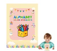 Generisch Lettera Esercizi di scrittura libro - Libro delle attività cancellabile per bambini piccoli, attività educative prescolari per l'asilo, la scuola, la casa, in viaggio