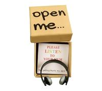 Generisch Lettere per relazioni a lunga distanza - per la festa della mamma, ciondolo per cuffie con carta, per figlio, figlia, madre, papà, decorazione su scrivania, libreria, comodino e