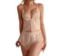 Generisch Lingerie sexy da donna costume trasparente gioco di ruolo con accessori vestiti comodi per la casa e il tempo libero Sexy biancheria intima per set