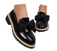 Generisch Loafer versatile con suola alta nel classico design britannico, semplice, scarpe casual tinta unita per tutto il giorno, BK1, 38 EU