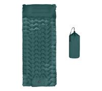 Generisch Lounge Mat - Your Portable Chill Zone, Thick Memory Foam Sleeping Pad for Camping Self Inflating Travel Air Mattress with Pump for Travel Tent Hiking Backpacking Trip Car Camp Gear (Verde)