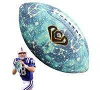 Generisch Luce da calcio, luce da calcio, taglia 6/9, Super Grip | Football americano con doppia allacciatura, impermeabile, in pelle PU, per piscina, cortile