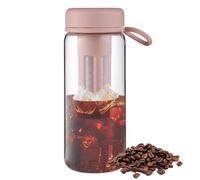 Generisch Macchina da caffè a freddo - Bottiglia per macchina da caffè con | da cucina per tè e caffè freddo, macchina da caffè freddo e contenitore per infusione fredda