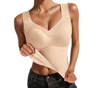 Generisch Maglione da uomo, caldo, invernale, biancheria intima termica, canotta, strato base foderato, camicia termica invernale per la stagione fredda, lunga termica, abbigliamento da donna, beige