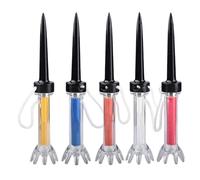 Generisch Magnetic Golf Tee | 5pcs Magnetic Tee Training Tool | Golf Tee Training Practice Tool | Magnetic Ball Holder for Sports Dad Husband