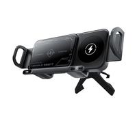 Generisch Magnetic Phone Holder, 360 Rotation Car Mount, Wireless Charger with Fast Charging and Non-Slip Bracket for Daily Navigation Music Streaming Travel Commute Road Trip Use