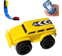 Generisch Magnetic Wallss Climbing Toy Carss, Anti-Gravity Inertial Levitation Car, Drives on Walls & Ceilings, Wall Climbing Car Fun Toy for Kids (giallo)