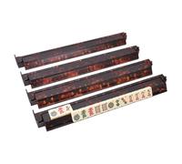 Generisch Mahjong Tile | Organizer robusto | Set Mahjong effetto tartaruga - per anziani, hobbisti, giocatori, a casa, in famiglia, in viaggio, in sala giochi