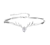 Generisch Mamma, bracciale con perle a scelta per matrimonio, amore, gioielli personalizzati, per uomini, donne, K16 (argento) in acciaio inox, colore: nero, Taglia unica, Rame