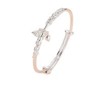 Generisch Mamma, braccialetto regalo, larghezza braccialetto, gioielli Bead braccialetto regolabile, gioielli San Valentino, per occasioni, Taglia unica, Metallo