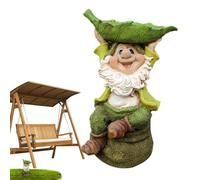 Generisch - Mangiatoia per uccelli per esterni, mangiatoia per uccelli - Statua in resina - Statua all'aperto - Scultura da giardino impermeabile per decorazioni da giardino