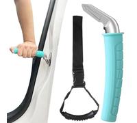 Generisch Maniglia per porta auto per anziani, maniglia di supporto per auto per anziani, maniglia per porta portatile, antiscivolo, comoda impugnatura automatica per bastone da passeggio per disabili