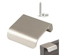 Generisch Maniglie per armadi in acciaio , 3,8 cm, maniglie per mobili, minimaliste, per lavabo, guardaroba, armadi, cassetti, valorizzazione del design all'interno della casa e della cucina
