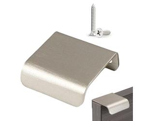 Generisch Maniglie per armadi in acciaio , 3,8 cm, maniglie per mobili, minimaliste, per lavabo, guardaroba, armadi, cassetti, valorizzazione del design all'interno della casa e della cucina
