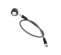 Generisch Manometro subacqueo luminoso | Luminously - Manometro subacqueo con tubo ad alta pressione in fibra di carbonio intrecciata, manometro tecnico subacqueo