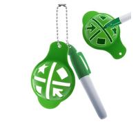 Generisch Marcatori per palline da golf, stencil di allineamento a forma di cappello, marcatori di linee per palloni da golf, per giocatori, uomini, donne, tornei, piazze, putting, campo di guida