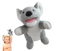 Generisch Marionette da mano per bambini, 25 cm, in morbido peluche | Marionette interattive per giochi di ruolo, storie, asilo e feste a casa