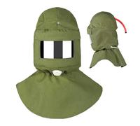 Generisch Maschera antiappannamento per il viso, maschera integrale per la difesa delle cenere vulcaniche, per la barriera per la pelle e i capelli durante la soccorso di sopravvivenza e l'uso del