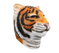 Generisch Maschera da tigre per cosplay per tutta la testa e il viso