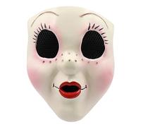 Generisch Maschera estranea in lattice horror copricapo per Halloween, carnevale, feste, accessori di scena