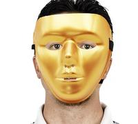 Generisch Maschera per il viso di Halloween, alla moda, riutilizzabile, per Halloween, per uomo, fascia elastica per bambini, gioco di ruolo, festa a tema, carnevale