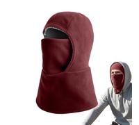 Generisch Maschera per il viso per temperature fredde, berretto termico antivento, berretto caldo per il freddo come protezione per la testa, per donne e adulti, per attività all'aperto, moto