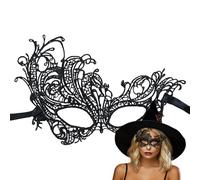Generisch Maschera per occhi in pizzo - maschera per cosplay | Halloween Carnevale Blindfold per donne adolescenti ragazze spettacolo sul palcoscenico compleanno